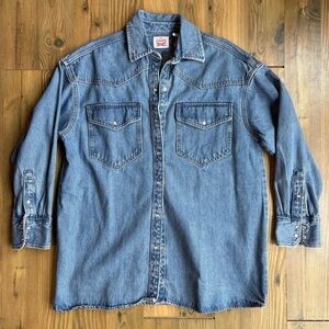 Levi’s Denim Shirt Jacket NWT Sz XS